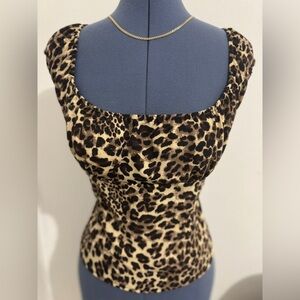 SHEIN Leopard Print Tank Top
